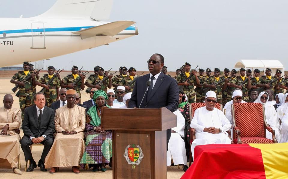 Obsèques d'Ousmane Tanor Dieng : les images de l'hommage de la nation à feu le Président du Hcct