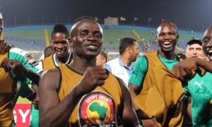 les Lions après leur qualification en finale