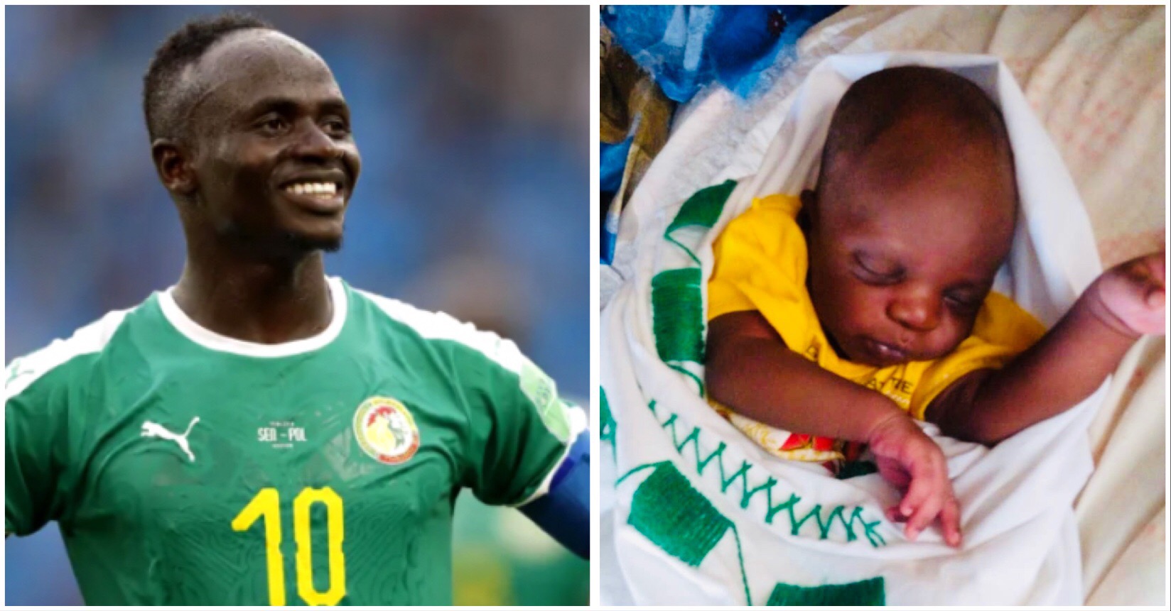 A Koungheul: des parents fans de foot prénomment leur bébé Sadio Mané