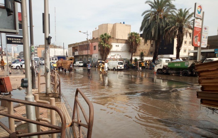 Dakar sous les eaux inondations