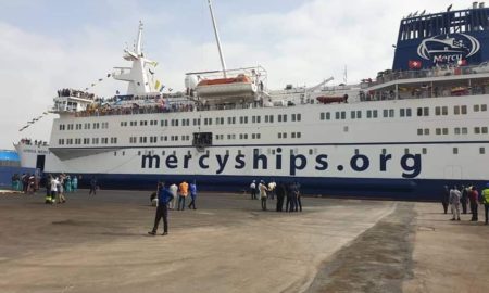 à Dakar : le bateau hôpital de Mercy Ships démarre ses activités
