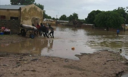 Inondation à Kaffrine : des Kits d’hygiènes distribuées à des familles pour prévenir les maladies