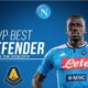 Série A : Kalidou Koulibaly meilleur défenseur de la saison 2018/2019 (Officiel)