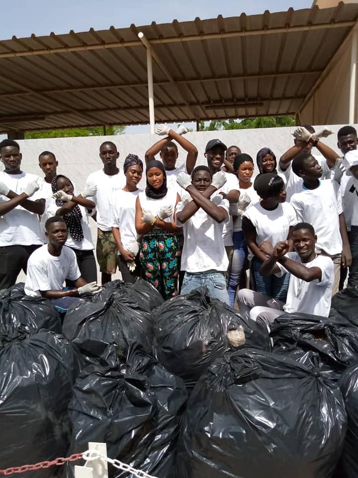 Kaolack : l’UJDS s'engage dans la lutte contre les déchets plastiques