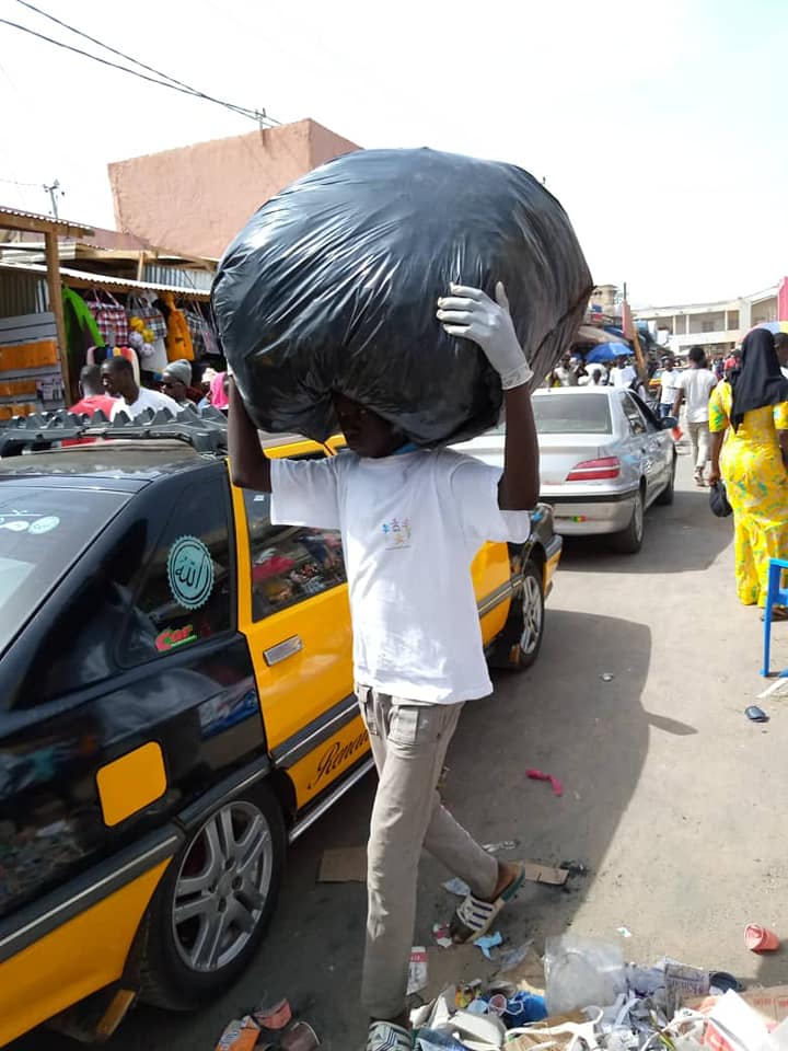 Kaolack : l’UJDS s'engage dans la lutte contre les déchets plastiques