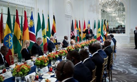 trump et les présidents africains