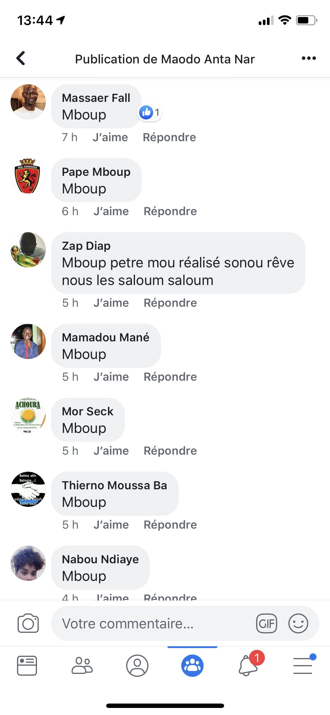 Sondage sur le futur Maire de Kaolack : Serigne Mboup devance largement Mariama Sarr  