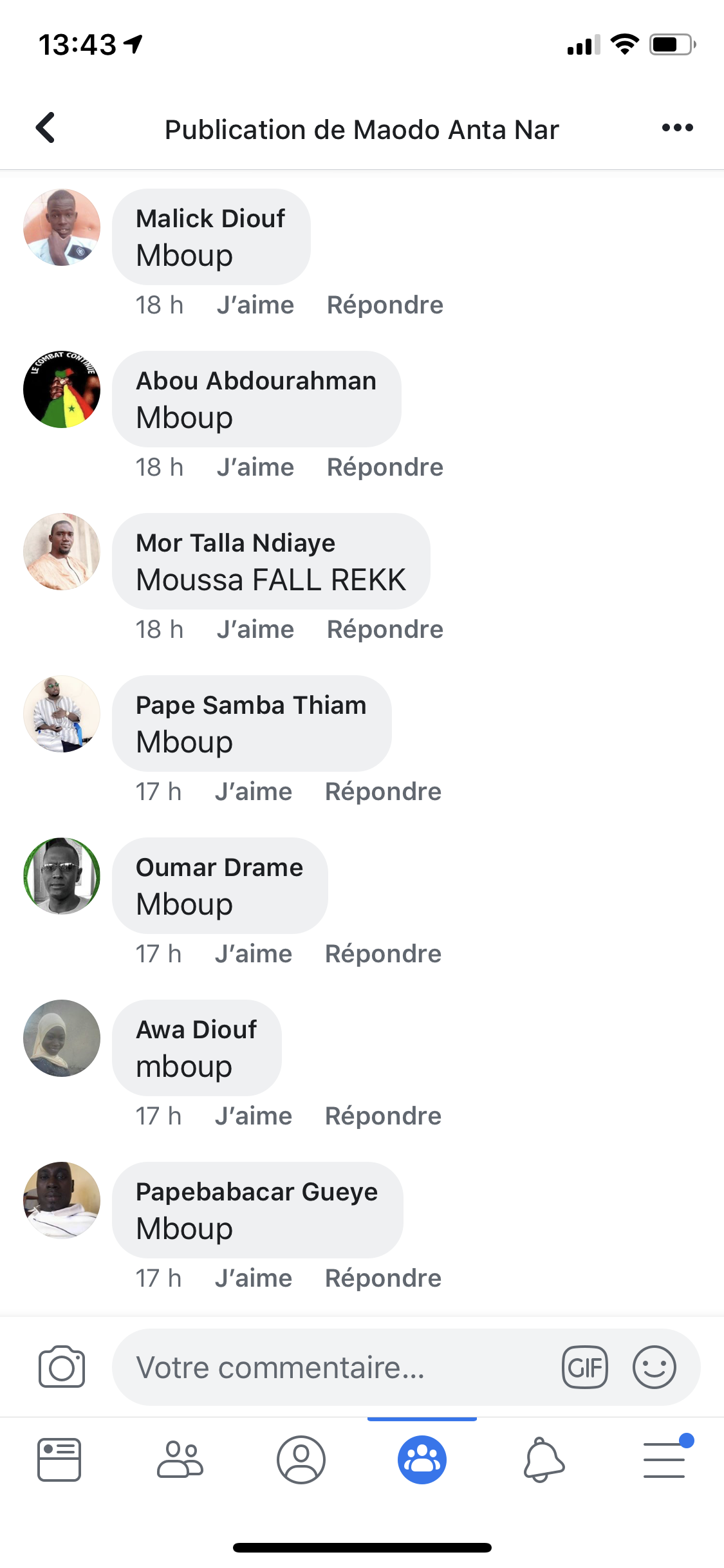 Sondage sur le futur Maire de Kaolack : Serigne Mboup devance largement Mariama Sarr  