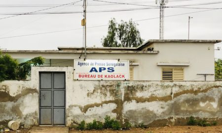 Bureau de l'Agence de presse sénégalaise APS à KAOLACK