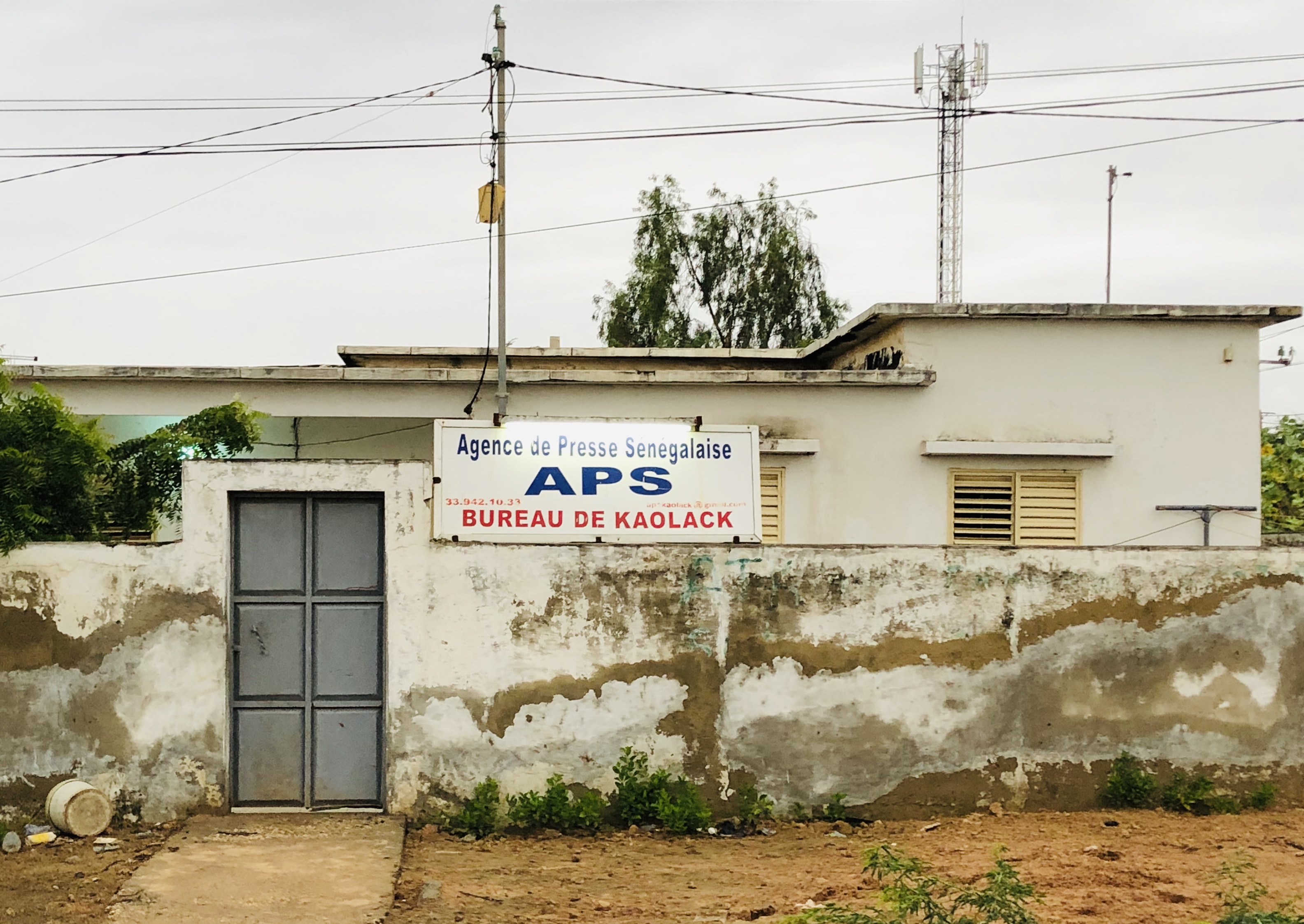 Bureau de l'Agence de presse sénégalaise APS à KAOLACK