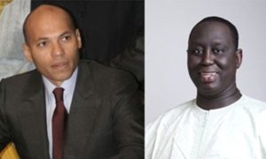 Aliou Sall et Karim Wade