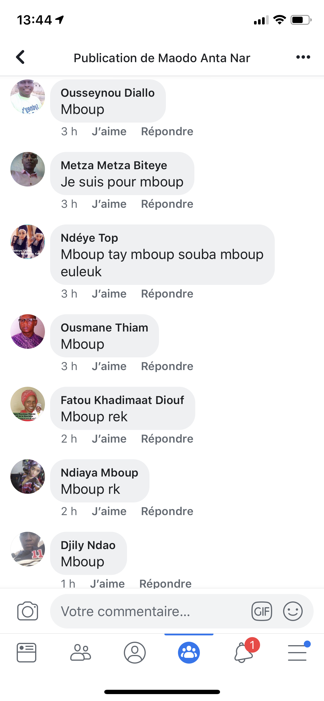 Sondage sur le futur Maire de Kaolack : Serigne Mboup devance largement Mariama Sarr  
