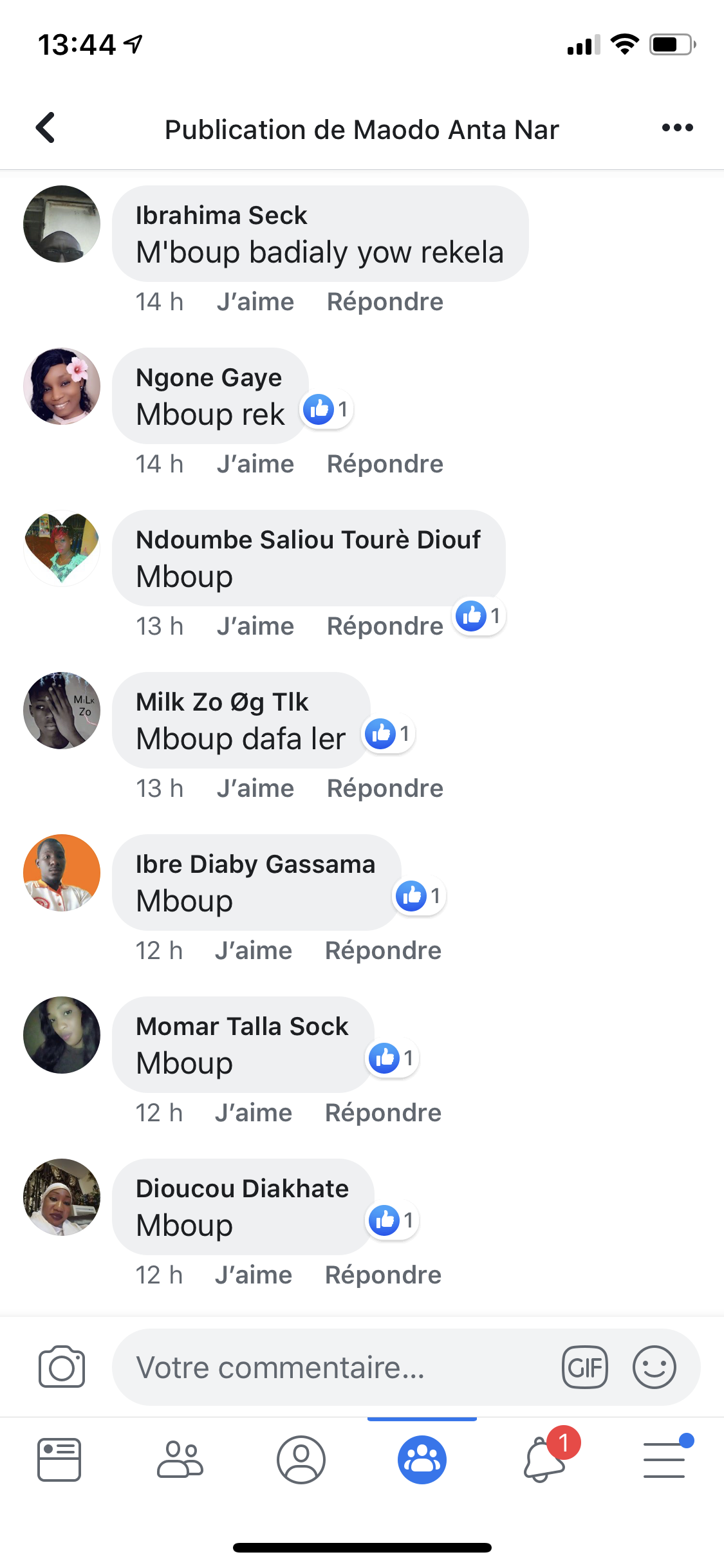 Sondage sur le futur Maire de Kaolack : Serigne Mboup devance largement Mariama Sarr  
