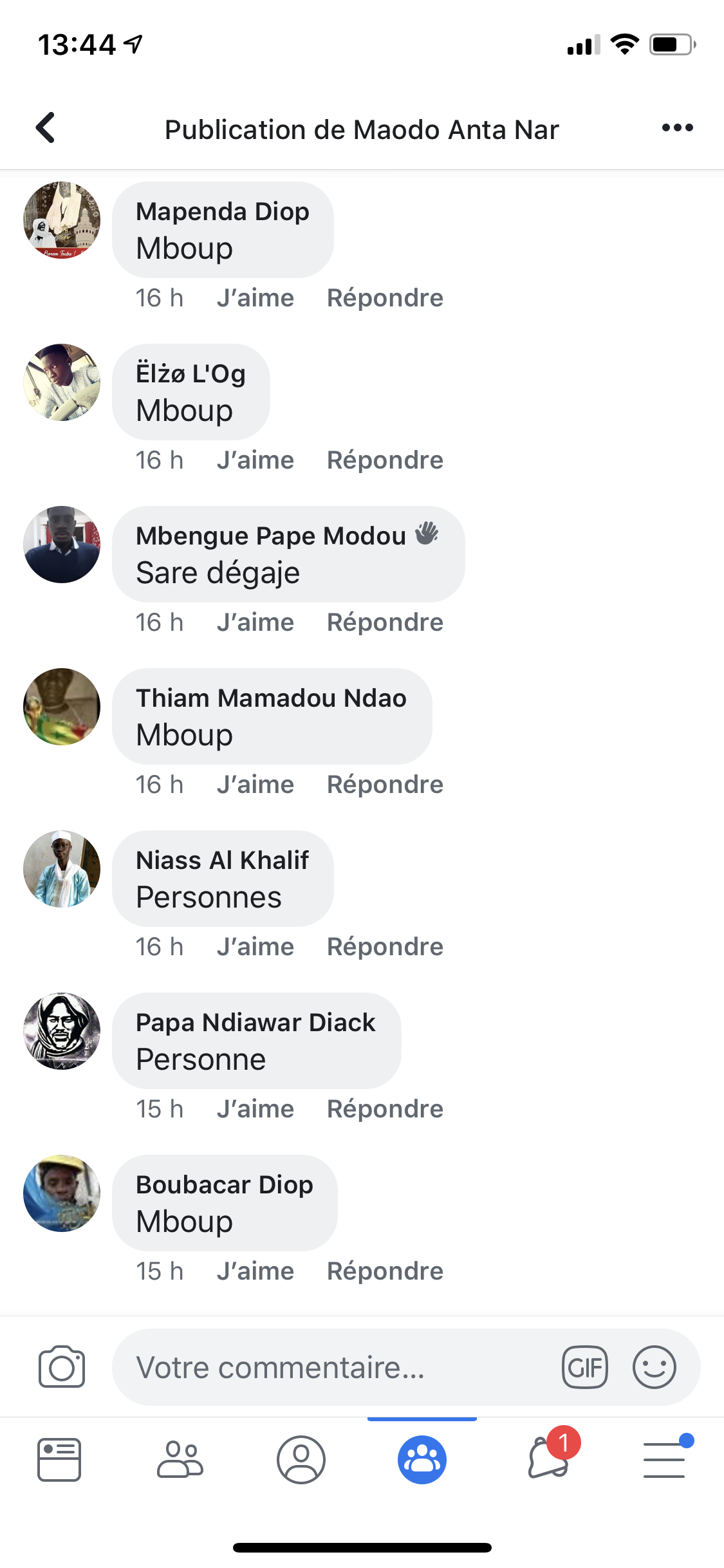 Sondage sur le futur Maire de Kaolack : Serigne Mboup devance largement Mariama Sarr  