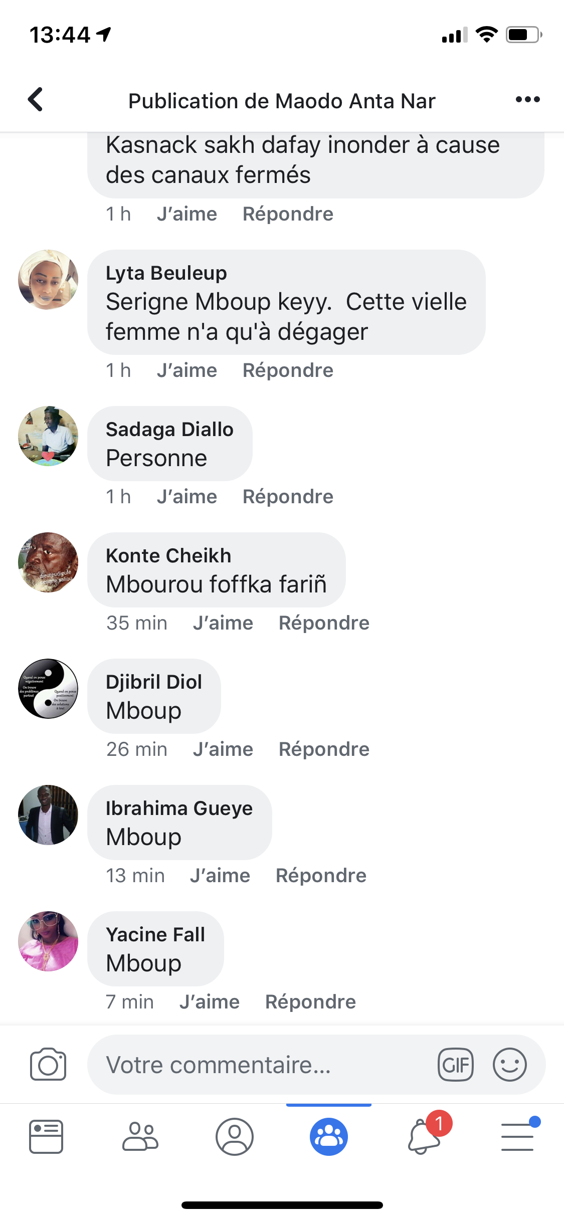 Sondage sur le futur Maire de Kaolack : Serigne Mboup devance largement Mariama Sarr  