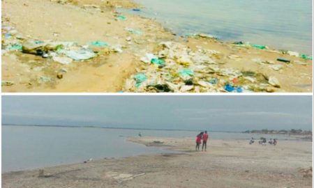 Action citoyenne : Brakizup et Dastler Mbedd nettoient et changent le visage de la plage du Relais à Kaolack