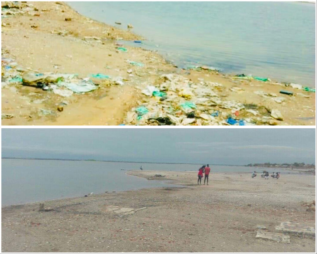 Action citoyenne : Brakizup et Dastler Mbedd nettoient et changent le visage de la plage du Relais à Kaolack