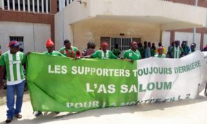 Les supporters de l'As Saloum