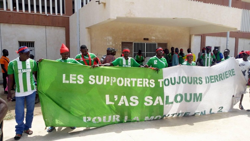 Les supporters de l'As Saloum