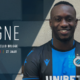 Mbaye Diagne avec son maillot de Brugge