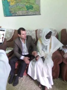 Kaolack : revivez la visite de l'ambassadeur de la Palestine au Sénégal à Sagne Bambara