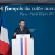 Emmanuel Macron au CFCM pour la fin du jeûne du Ramadan