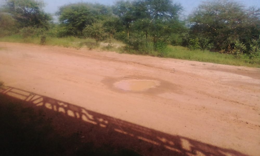 Kaolack : regardez le mauvais état de la route Mbadakhoune-Kahone