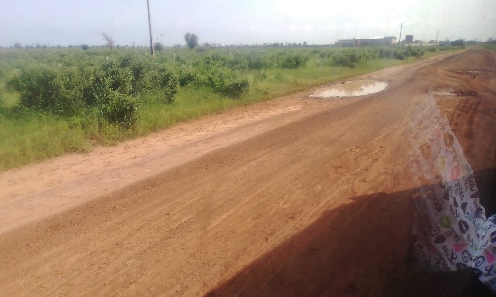 Kaolack : regardez le mauvais état de la route Mbadakhoune-Kahone