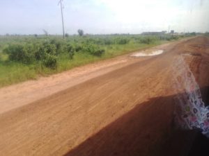 Kaolack : regardez le mauvais état de la route Mbadakhoune-Kahone