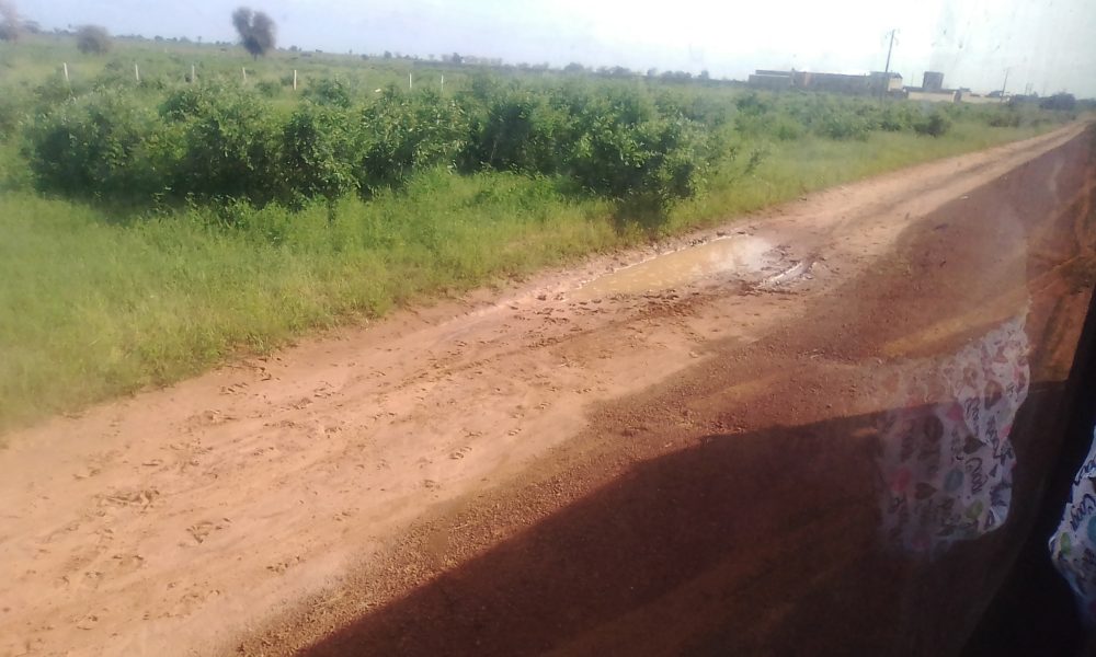 Kaolack : regardez le mauvais état de la route Mbadakhoune-Kahone