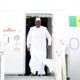 Macky Sall descend avion