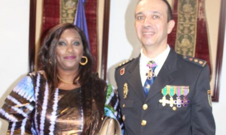 la sénégalaise Awa Pathé Ndiaye honorée par la Police Nationale de Tenerife