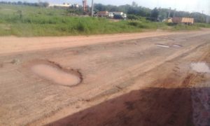 Kaolack : regardez le mauvais état de la route Mbadakhoune-Kahone