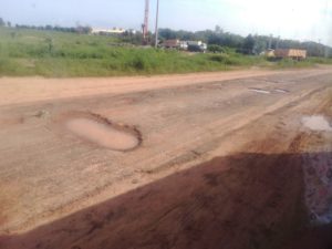 Kaolack : regardez le mauvais état de la route Mbadakhoune-Kahone