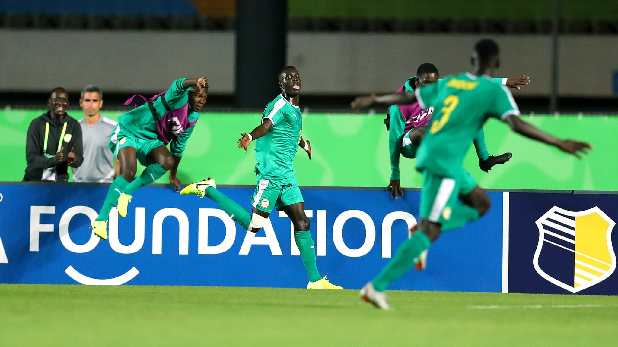 les lionceaux U17 du Sénégal