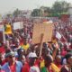 3e mandat en Guinée: à Dakar, Sénégalais et Guinéens manifestent et avertissent Alpha Condé