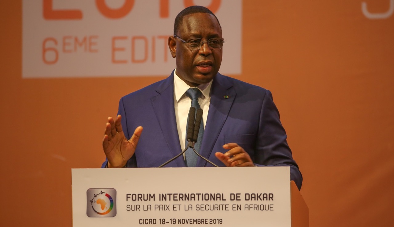 Macky Sall forum de dakar 2019