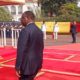 Macky Sall visitant le souvenir du mémorial du soldat