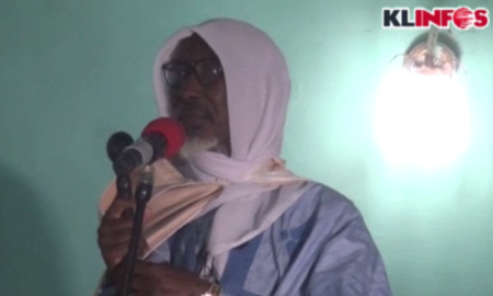 Vendredi à Sagne Bambara : "Khoudba" de Serigne Cheikh Mouhidine Samba Diallo