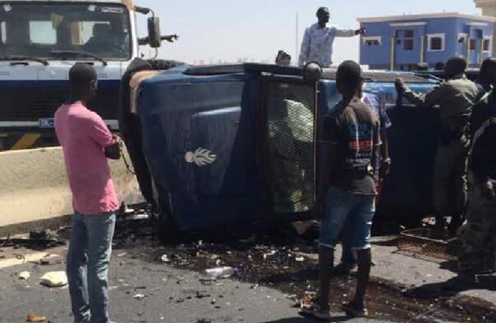 Urgent - Kaffrine: un grave accident d’un véhicule de la gendarmerie fait plusieurs blessés