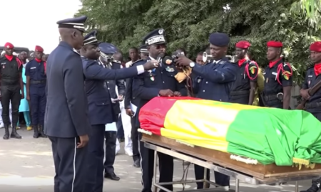 Mouhamed Ndao, reçoit à titre posthume la médaille d'honneur de la police nationale
