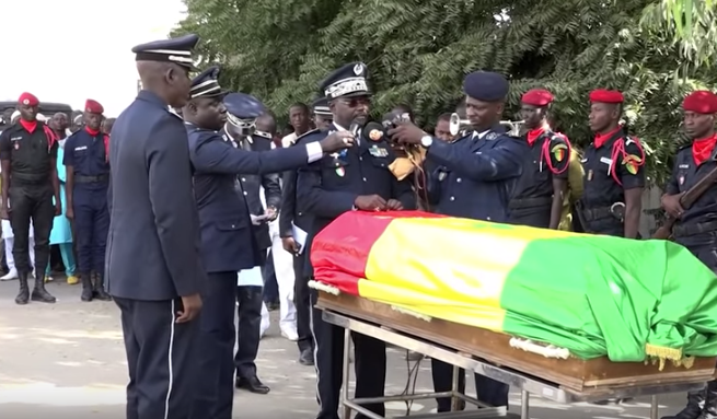 Mouhamed Ndao, reçoit à titre posthume la médaille d'honneur de la police nationale