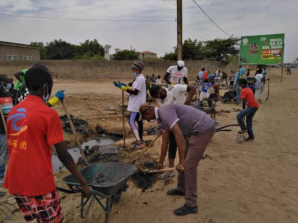 Photos : les images de la journée de Set Setal à Bongré  avec la participation de Kaolack Sett Wecc