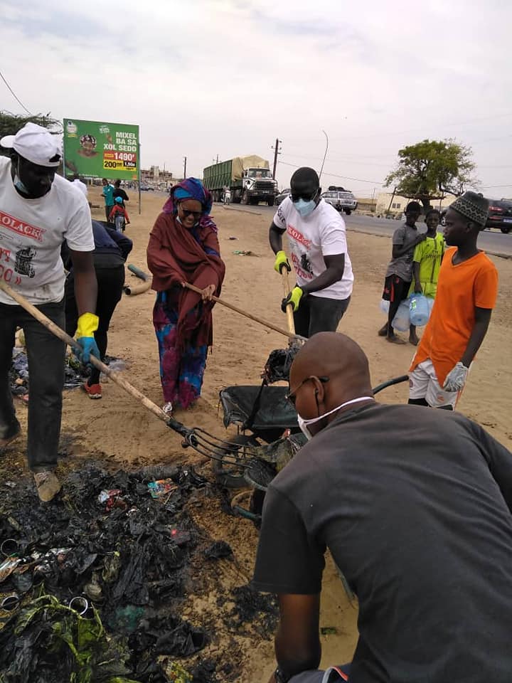 Photos : les images de la journée de Set Setal à Bongré  avec la participation de Kaolack Sett Wecc