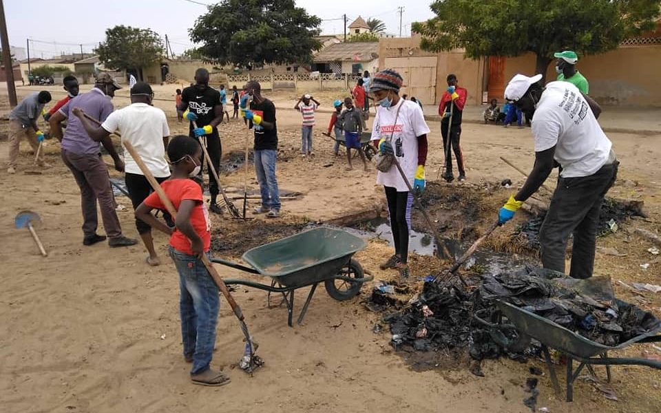 Photos : les images de la journée de Set Setal à Bongré  avec la participation de Kaolack Sett Wecc