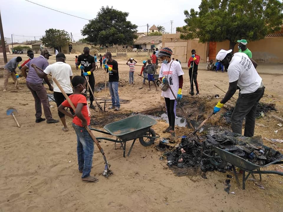 Photos : les images de la journée de Set Setal à Bongré  avec la participation de Kaolack Sett Wecc