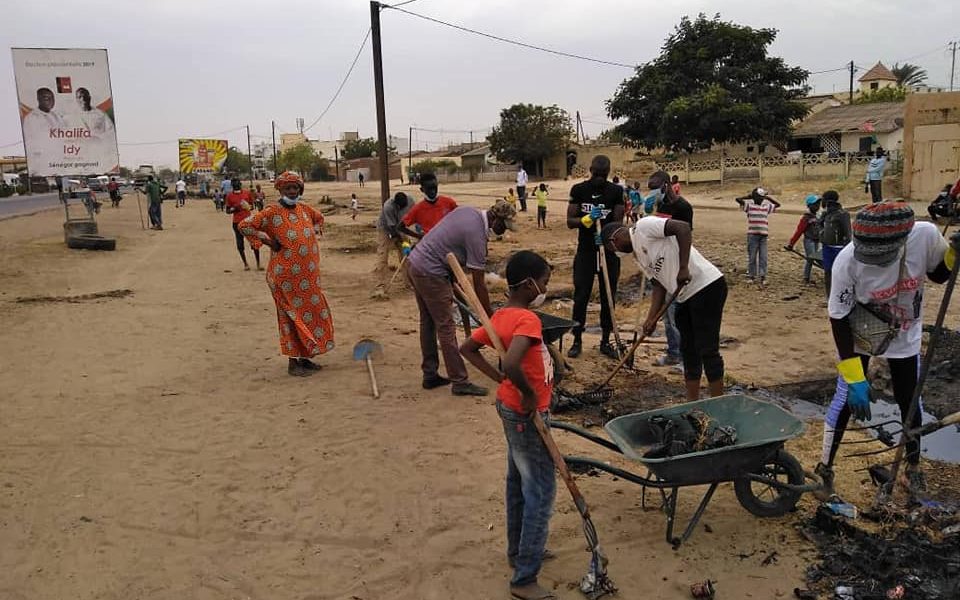 Photos : les images de la journée de Set Setal à Bongré  avec la participation de Kaolack Sett Wecc