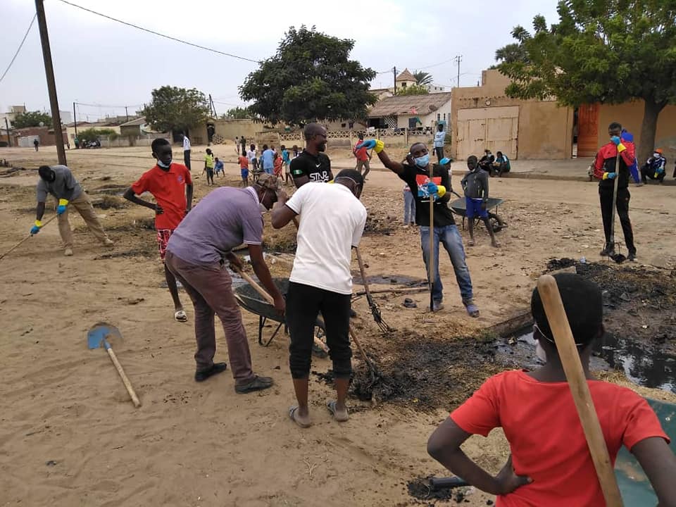 Photos : les images de la journée de Set Setal à Bongré  avec la participation de Kaolack Sett Wecc