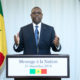 Voeux du 31 décembre Macky Sall