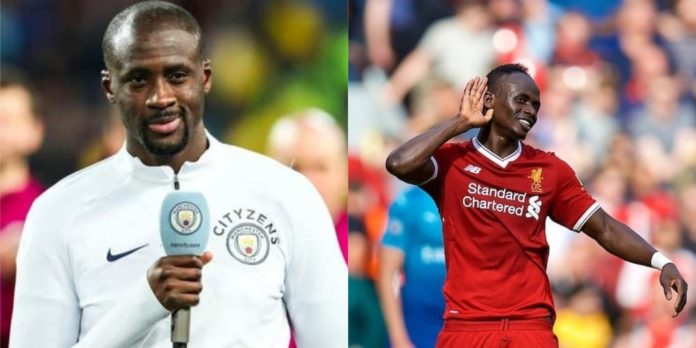 Yaya Touré et Sadio Mane